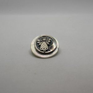 Angel Christmas Handmade Brooch Buttons